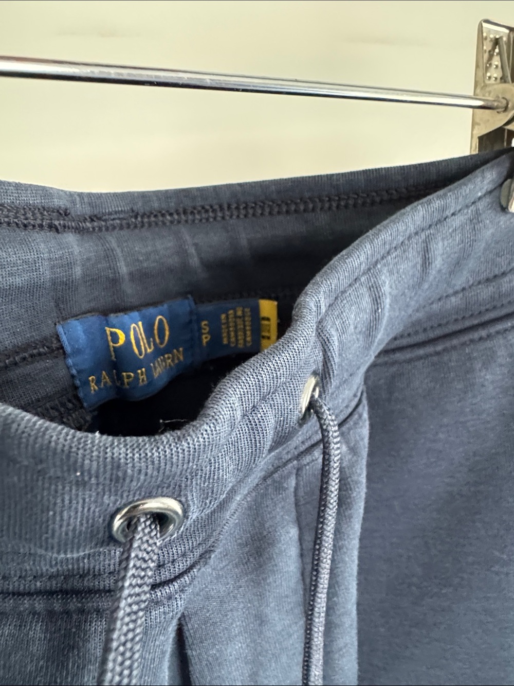 NWOT Men’s Polo Ralph Lauren Blue Casual Drawstring Shorts S - Picture 3 of 3